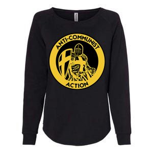 Anti Communist Anti Woke Conservative Womens California Wash Sweatshirt