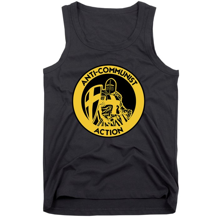 Anti Communist Anti Woke Conservative Tank Top