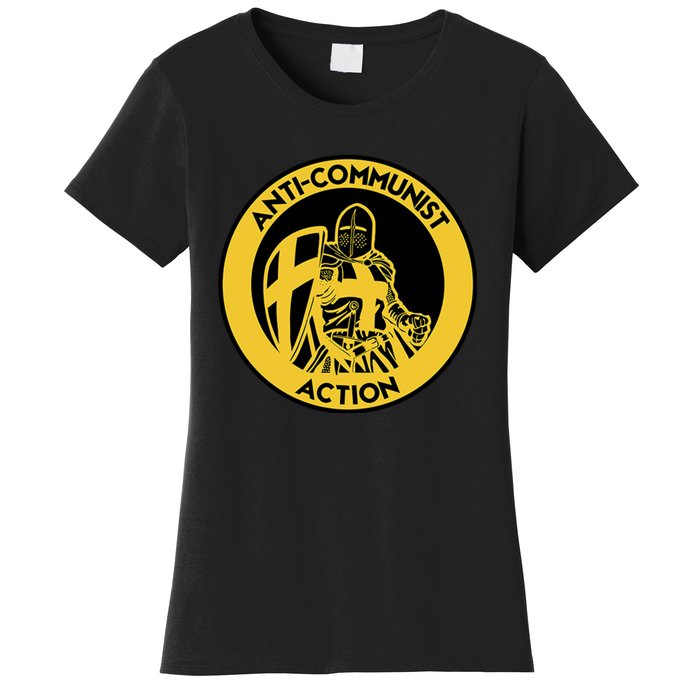 Anti Communist Anti Woke Conservative Women's T-Shirt