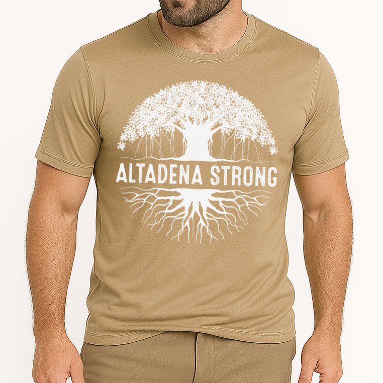Altadena California Cooling Performance Crew T-Shirt