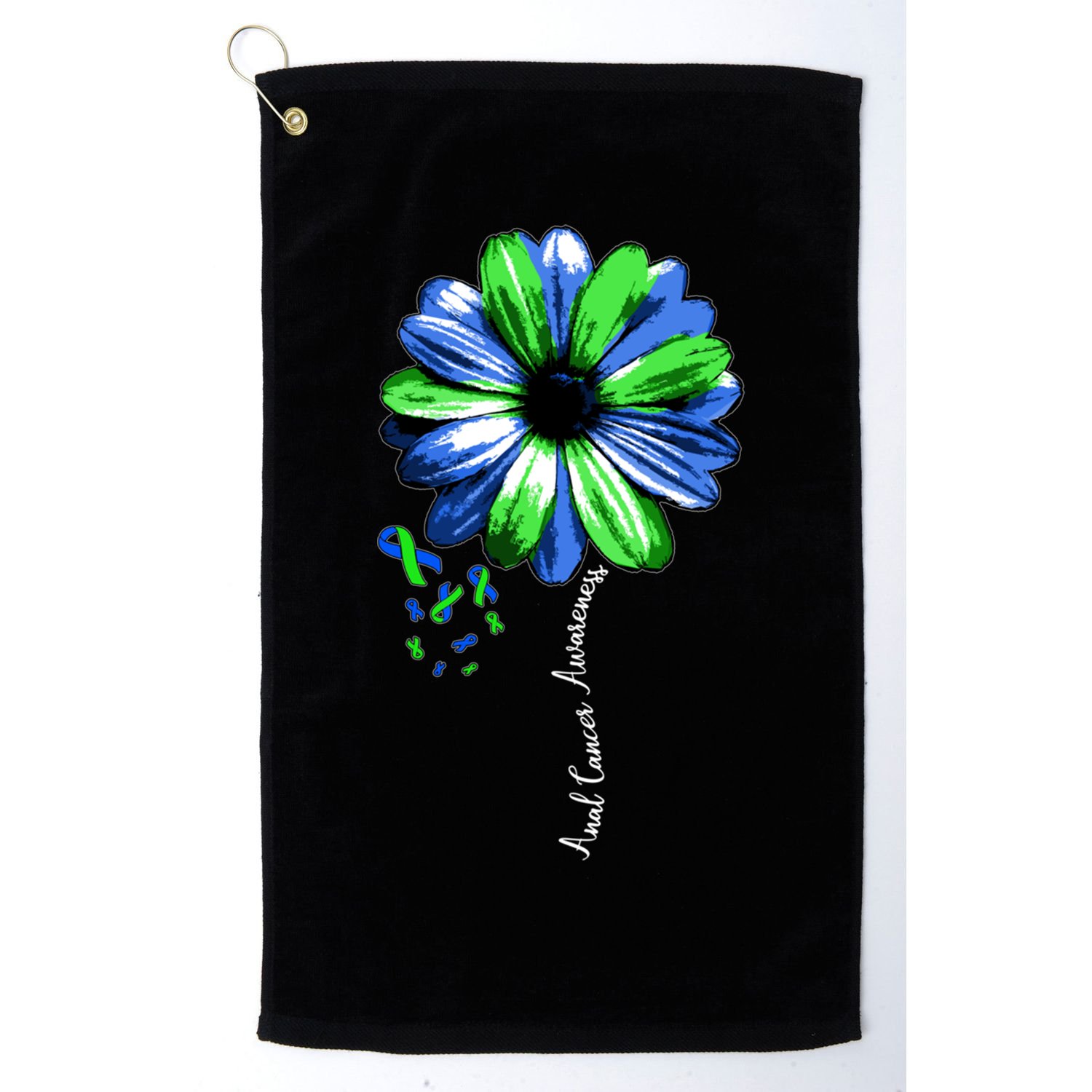 Anal Cancer Awareness Gift Warrior Pretty Golf Towel