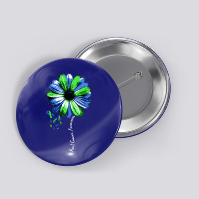 Anal Cancer Awareness Gift Warrior Pretty Button