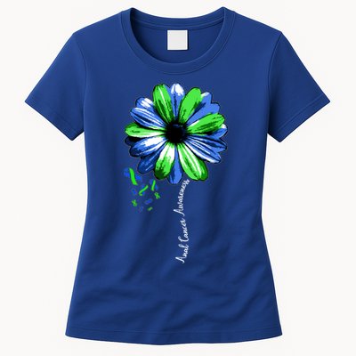 Anal Cancer Awareness Gift Warrior Pretty Womens T-Shirt