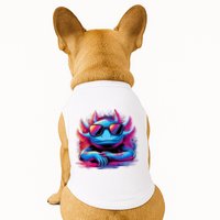 Axolotl Colorful Anime Cute Kawaii Axolotl Doggie Tank