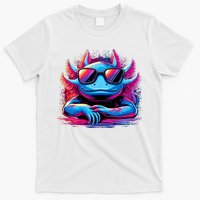 Axolotl Colorful Anime Cute Kawaii Axolotl T-Shirt