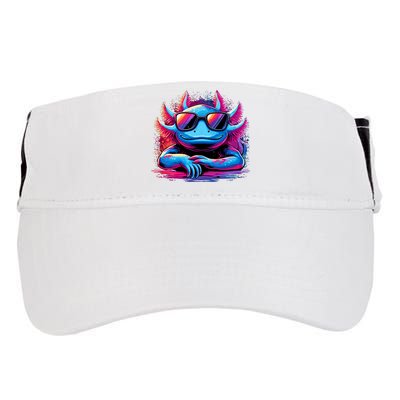 Axolotl Colorful Anime Cute Kawaii Axolotl Adult Drive Performance Visor