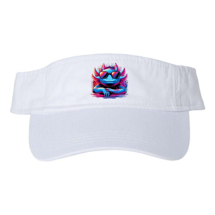 Axolotl Colorful Anime Cute Kawaii Axolotl Visor