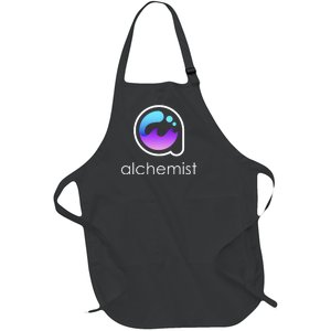 Alchemist Coin, Alchemist Crypto, NFT, Cool Alchemist Crypto Full-Length Apron With Pockets