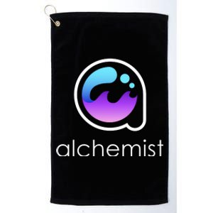 Alchemist Coin, Alchemist Crypto, NFT, Cool Alchemist Crypto Platinum Collection Golf Towel