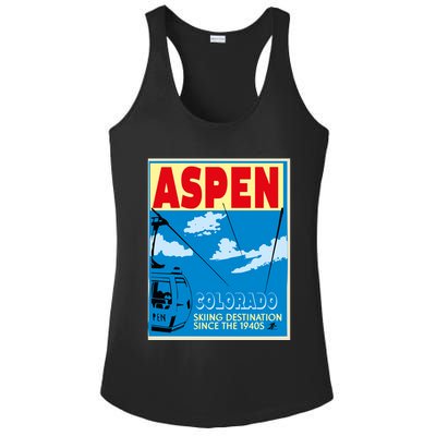 Aspen Colorado Ladies PosiCharge Competitor Racerback Tank