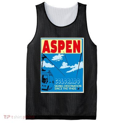 Aspen Colorado Mesh Reversible Basketball Jersey Tank