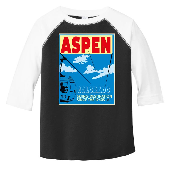 Aspen Colorado Toddler Fine Jersey T-Shirt