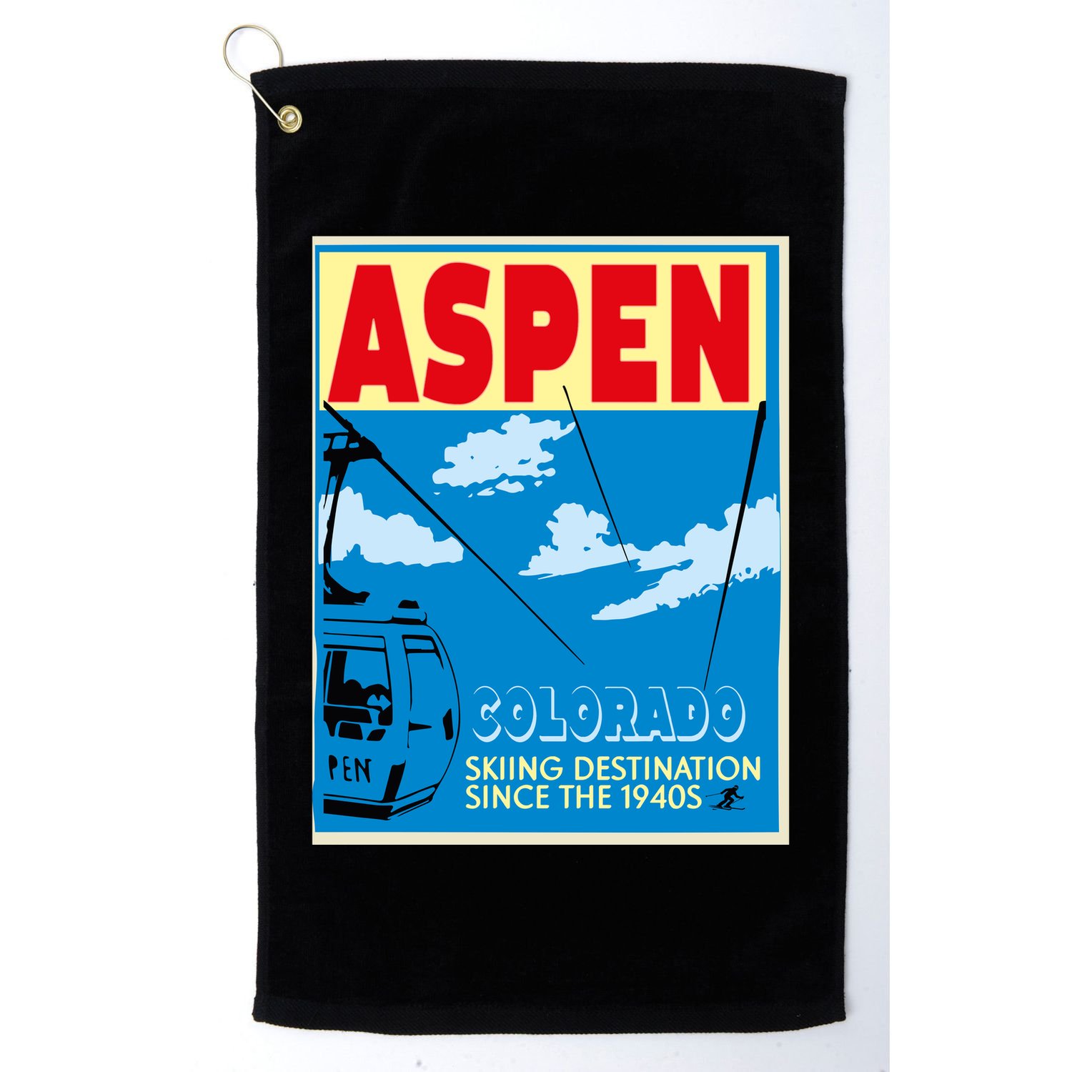 Aspen Colorado Golf Towel
