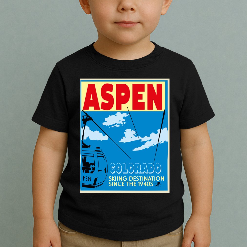 Aspen Colorado Toddler T-Shirt