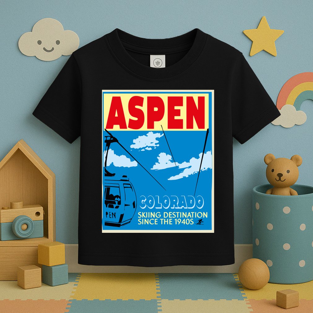 Aspen Colorado Toddler T-Shirt