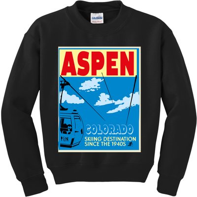 Aspen Colorado Kids Sweatshirt