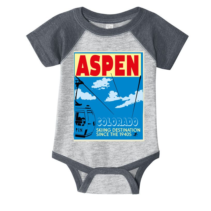 Aspen Colorado Infant Baby Jersey Bodysuit