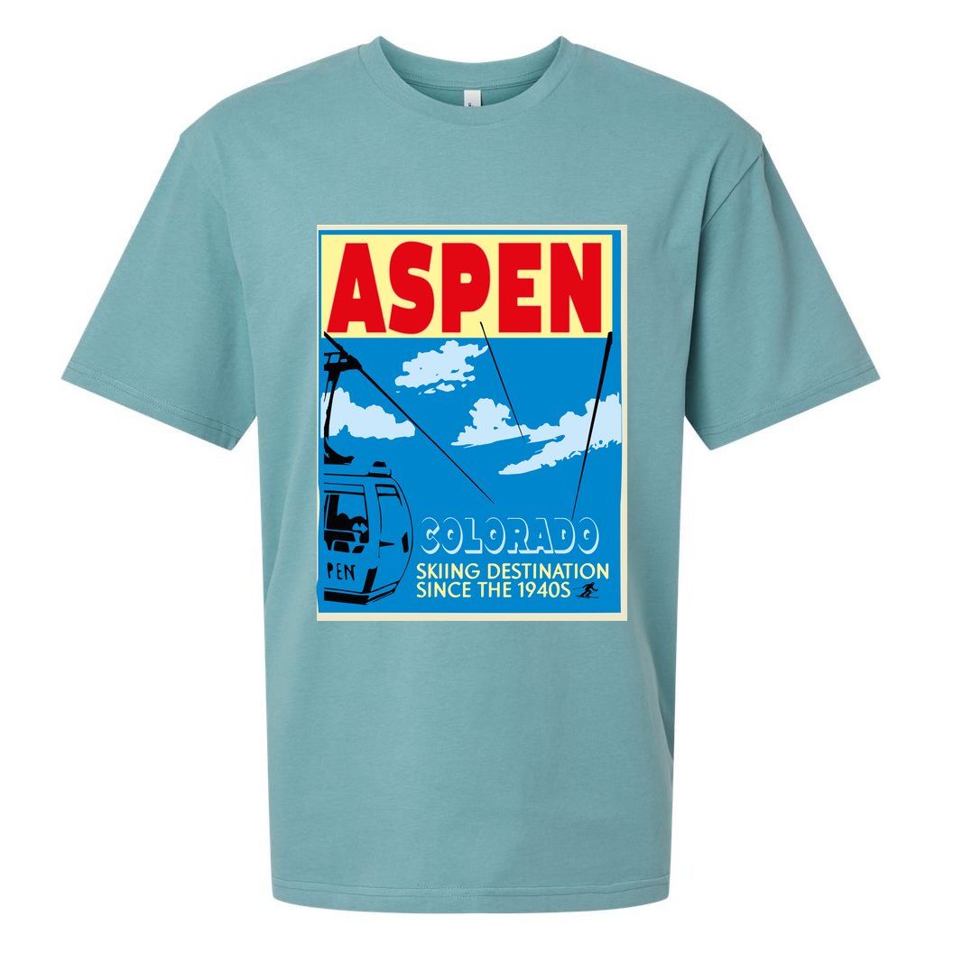 Aspen Colorado Sueded Cloud Jersey T-Shirt