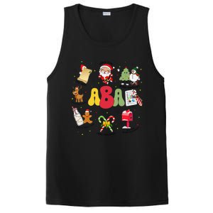 Aba Christmas Applied Behavior Analysis Aba Winter Xmas PosiCharge Competitor Tank