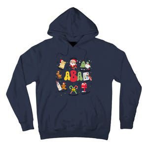 Aba Christmas Applied Behavior Analysis Aba Winter Xmas Tall Hoodie