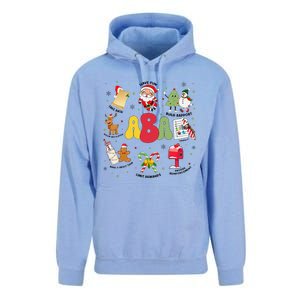 Aba Christmas Applied Behavior Analysis Aba Winter Xmas Unisex Surf Hoodie