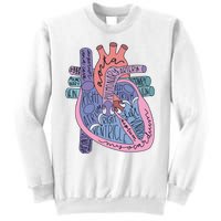 Anatomy Cardiologist Anatomical Heart Sweatshirt