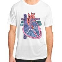 Anatomy Cardiologist Anatomical Heart Adult ChromaSoft Performance T-Shirt