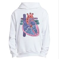 Anatomy Cardiologist Anatomical Heart Urban Pullover Hoodie