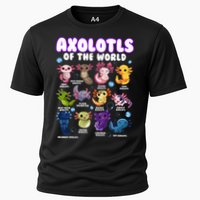 Axolotl Cute Axolotls Animals Of The World Herpetology 2 Cooling Performance Crew T-Shirt