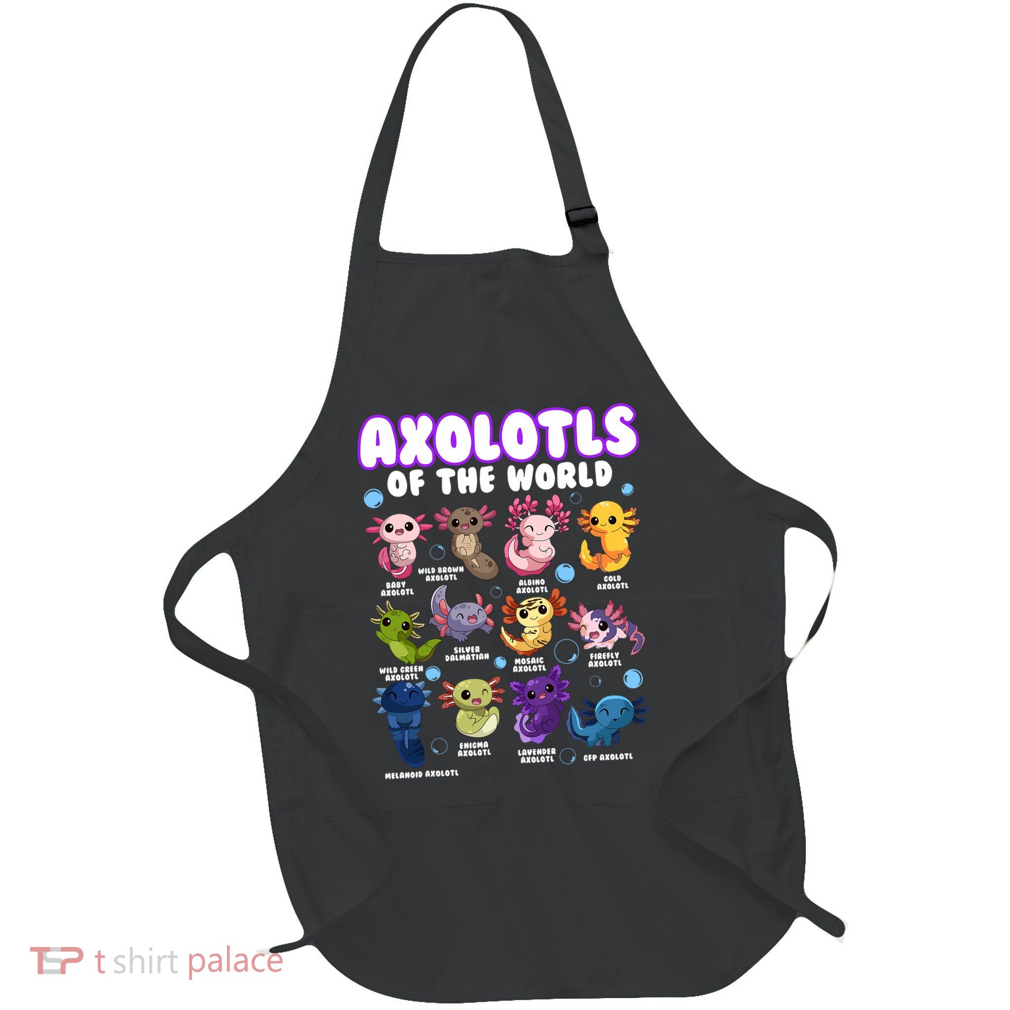 Axolotl Cute Axolotls Animals Of The World Herpetology 2 Apron