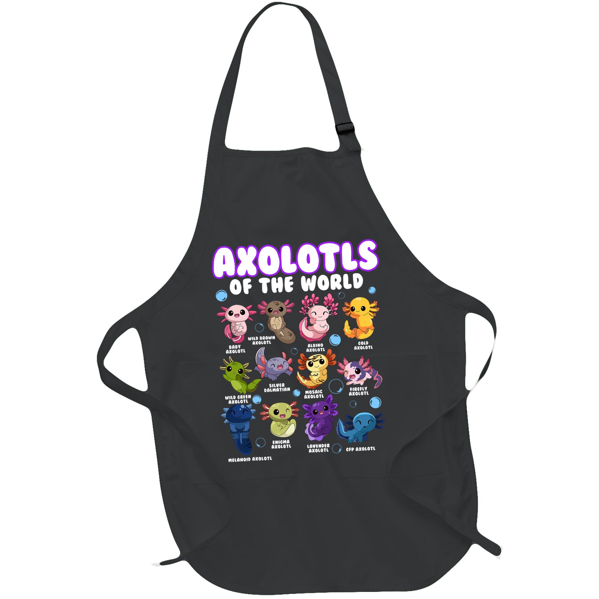 Axolotl Cute Axolotls Animals Of The World Herpetology 2 Apron