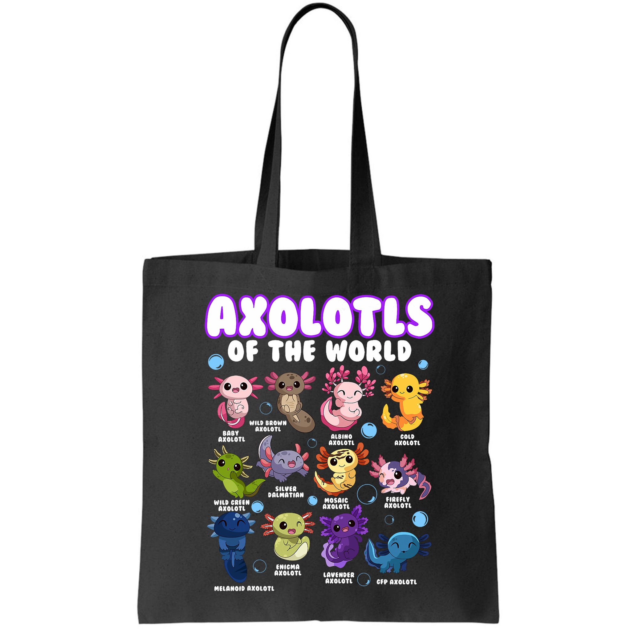 Axolotl Cute Axolotls Animals Of The World Herpetology 2 Bag