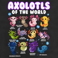 Axolotl Cute Axolotls Animals Of The World Herpetology 2 Golf Towel