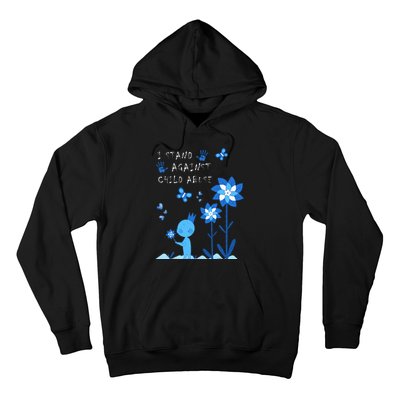 April Child Abuse Awareness Month Teacher Matching Hoodie