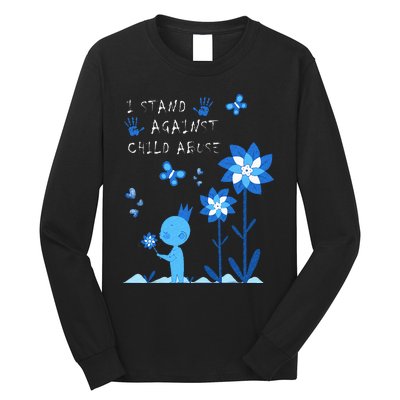 April Child Abuse Awareness Month Teacher Matching Long Sleeve Shirt