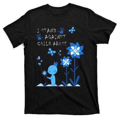 April Child Abuse Awareness Month Teacher Matching T-Shirt