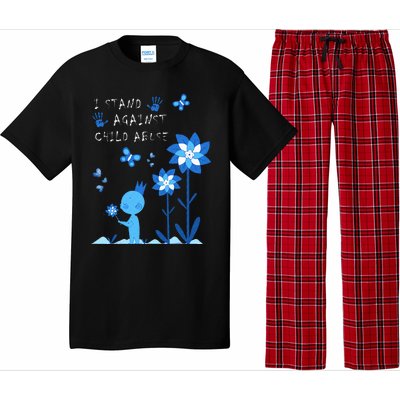 April Child Abuse Awareness Month Teacher Matching Pajama Set