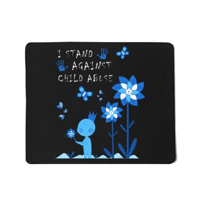 April Child Abuse Awareness Month Teacher Matching Mousepad