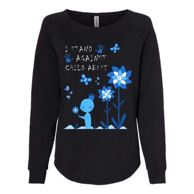 April Child Abuse Awareness Month Teacher Matching Womens California Wash Sweatshirt