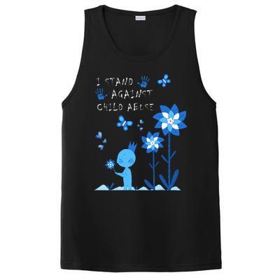 April Child Abuse Awareness Month Teacher Matching PosiCharge Competitor Tank