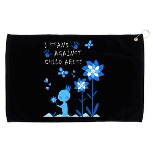 April Child Abuse Awareness Month Teacher Matching Grommeted Golf Towel