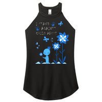 April Child Abuse Awareness Month Teacher Matching Women's Perfect Tri Rocker Tank