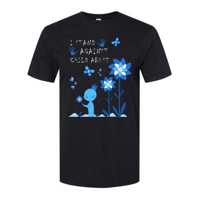 April Child Abuse Awareness Month Teacher Matching Softstyle® CVC T-Shirt