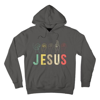 ASL Christian American Sign Language Religious Deaf Pride Hoodie