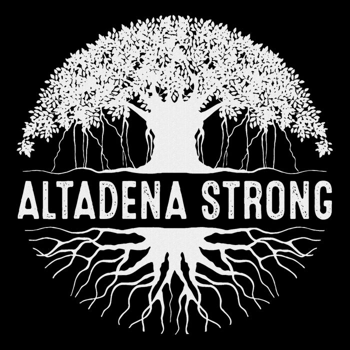 Altadena California 7-Panel Snapback Hat