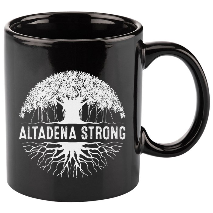 Altadena California 11oz C Handle Ceramic Mug