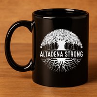 Altadena California 11oz C Handle Ceramic Mug