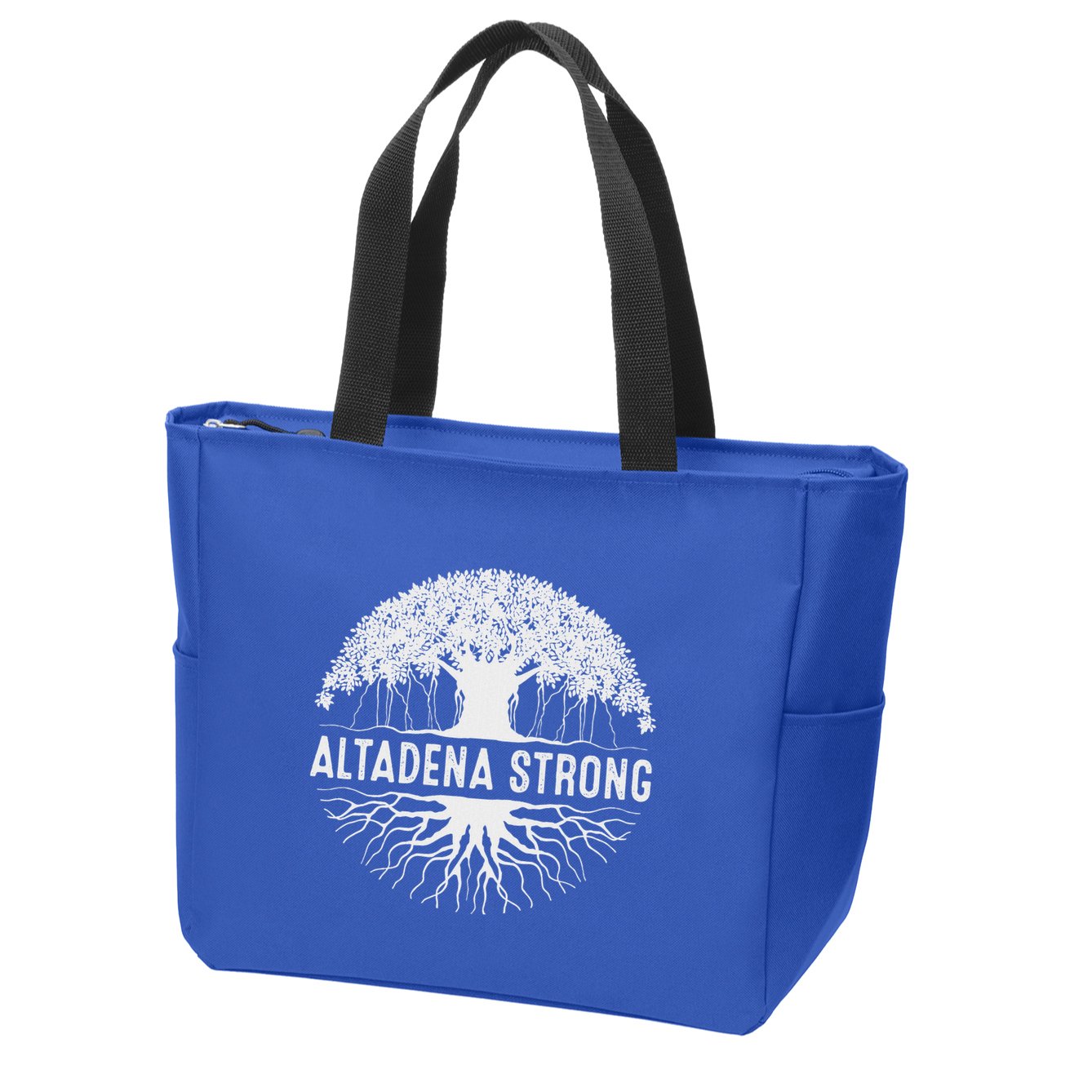 Altadena California Zip Tote Bag