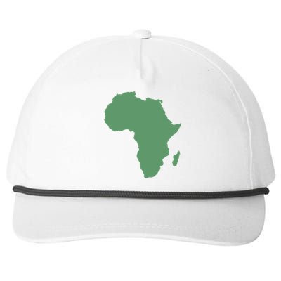 African Continent And Map Of Africa Clothing And Gift Snapback Five-Panel Rope Hat