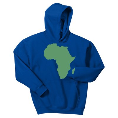 African Continent And Map Of Africa Clothing And Gift Kids Hoodie